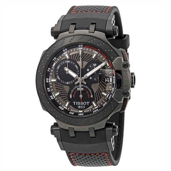 Đồng Hồ Nam Tissott-Race Motogp 2018 Chronograph Men's Watch T115.417.37.061.04 Màu Đen Xám