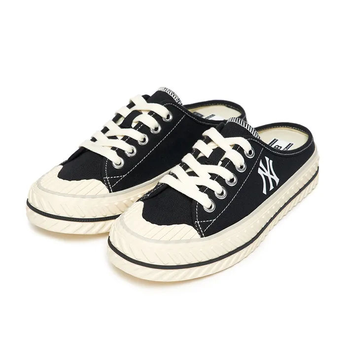 Giày Hở Gót MLB Playball Origin Mule New York Yankees 3AMUUA11N-50BKS Màu Đen SS2022 Size 240