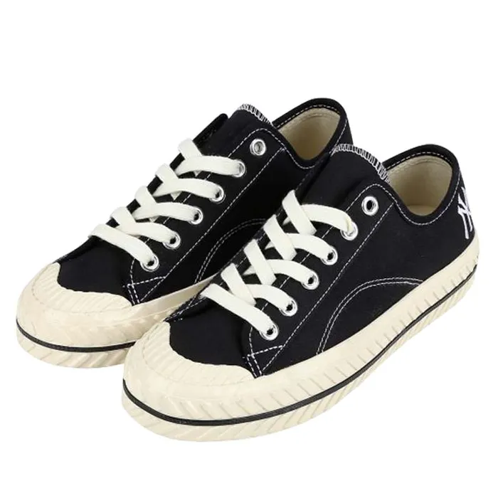 Giày MLB Sneaker Playball Origin 3ACVVA11NK002 Màu Đen Size 230