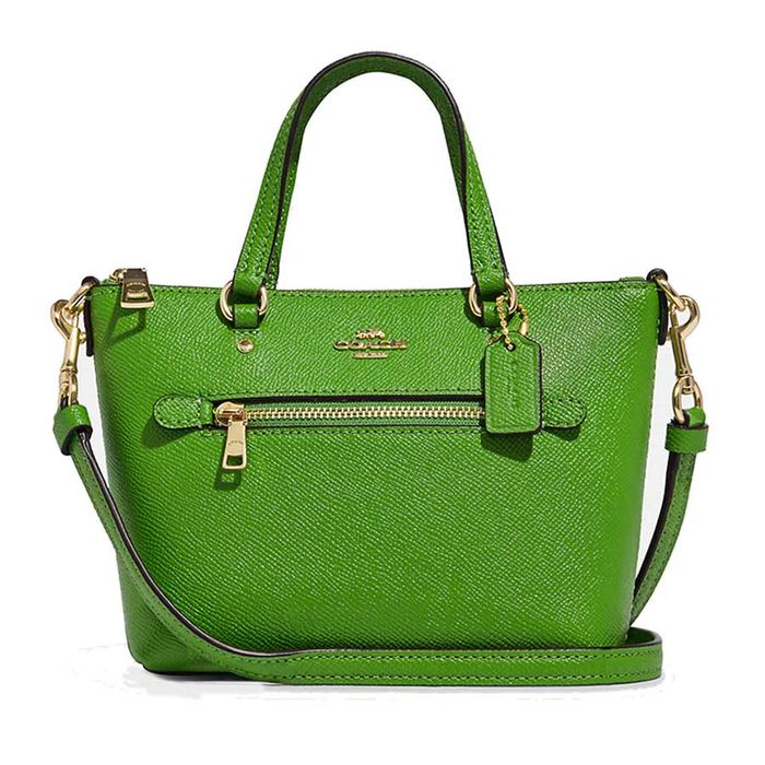 Túi Xách Coach Mini Gallery Crossbody Màu Xanh Green