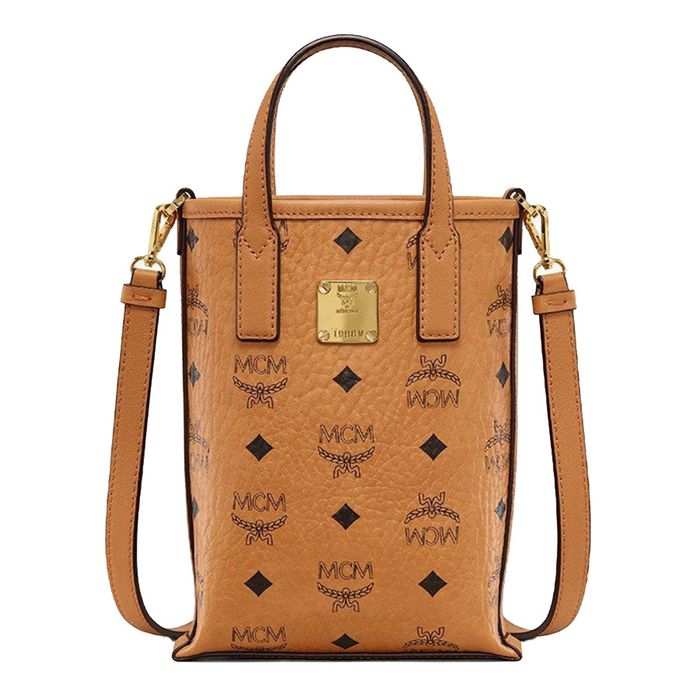 Túi Xách MCM Essential Visetos Original Crossbody Mini MWRAASE03CO001 Màu Nâu 