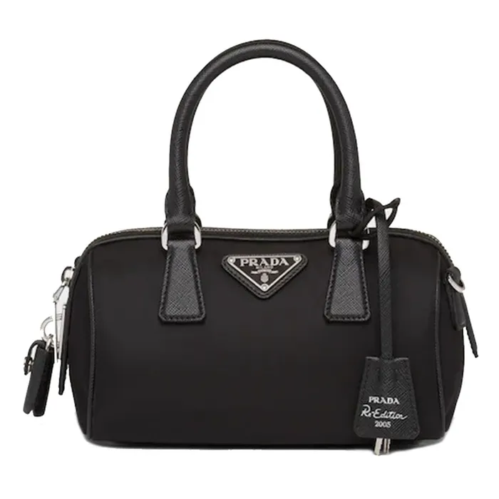 Túi Đeo Chéo Prada Re-Edition 2005 Nylon Bag 1BB846_064_F0002_V_W11 Màu Đen