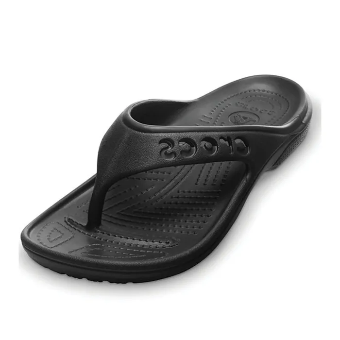 Dép Xỏ Ngón Crocs Baya Flip - 'Black' 11999 Màu Đen Size 7 US