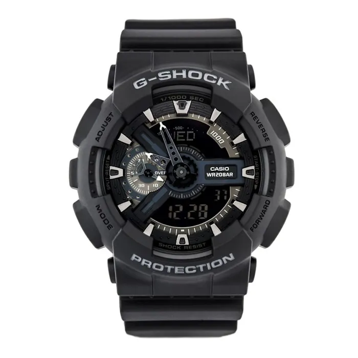 Đồng Hồ Nam Casio Analog-Digital GA-110-1B Màu Đen