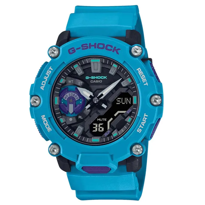 Đồng Hồ Nam Casio G Shock GA-2200-2A Màu Xanh Dương