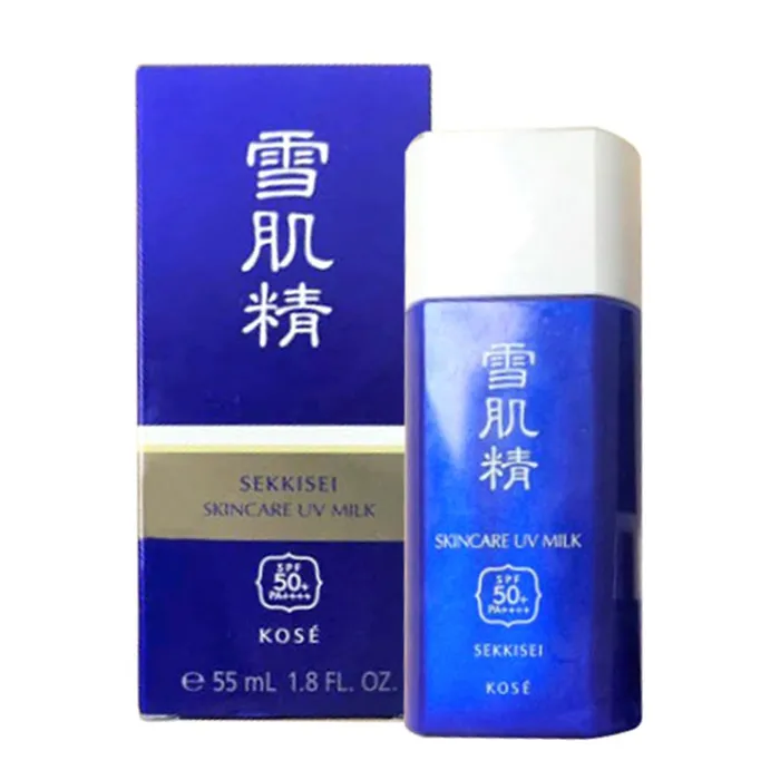 Kem Chống Nắng Dạng Sữa Kosé Sekkisei White UV Milk SPF50+/PA++++, 55ml
