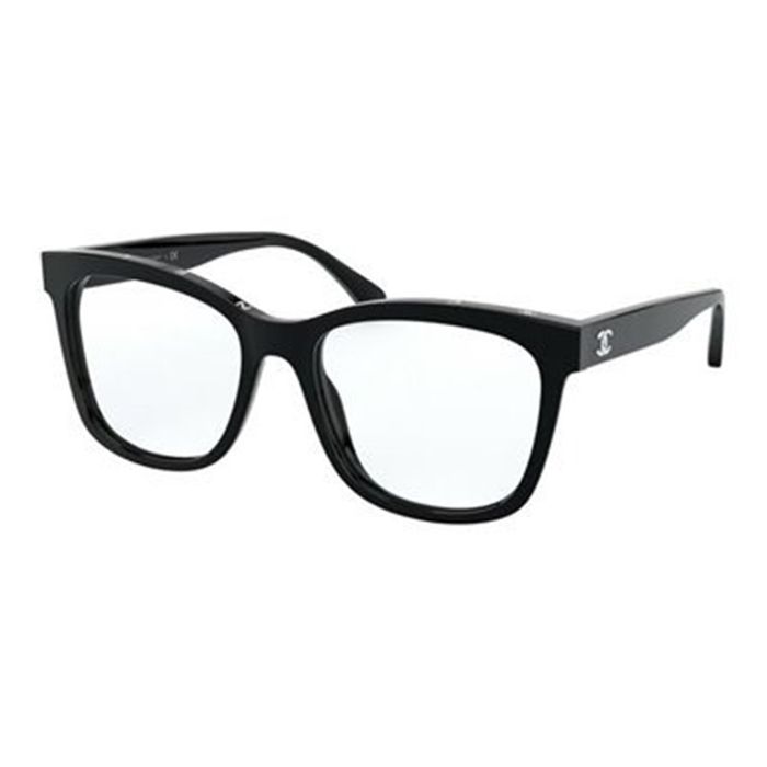 Kính Mắt Cận Chanel Square Eyeglasses CH3392 C501 Màu Đen