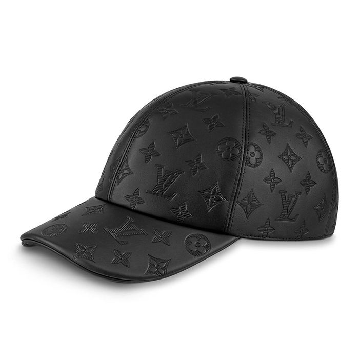 Mũ Louis Vuitton LV Monogram Shadow Cap Màu Đen Size M