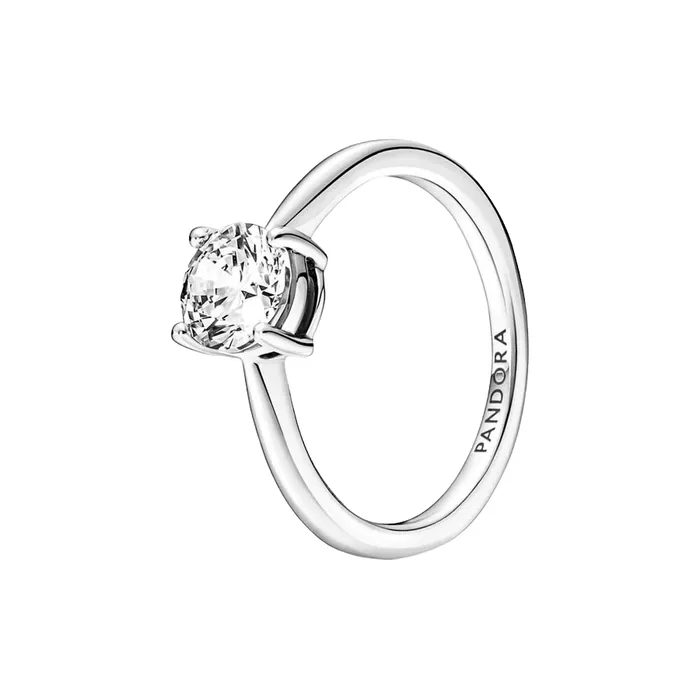 Nhẫn Pandora Golden Necklace With Pendant Đính Đá Size 52