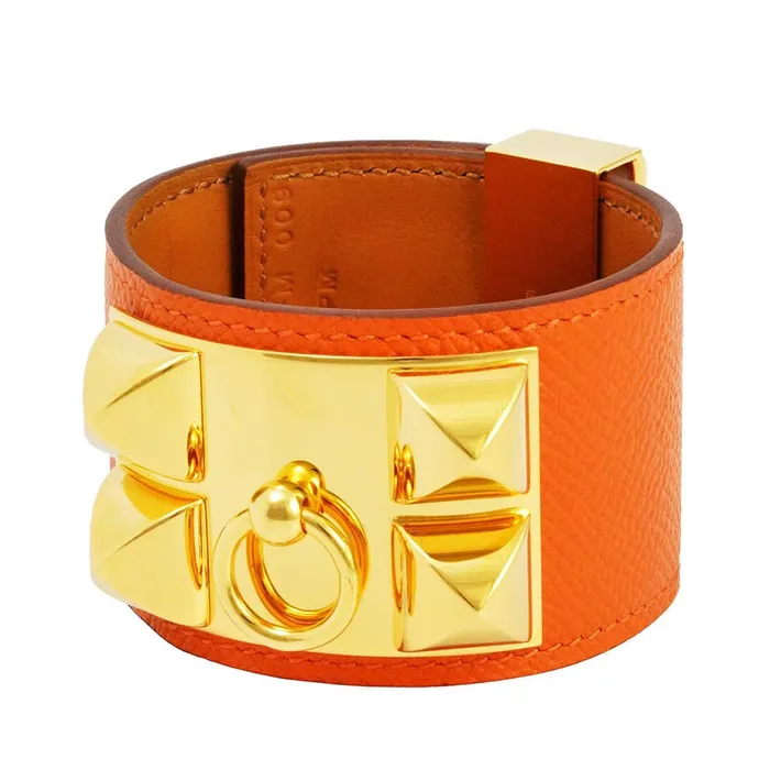 Vòng Đeo Tay Hermès Orange Bracelet 066129CC93T3 Màu Cam