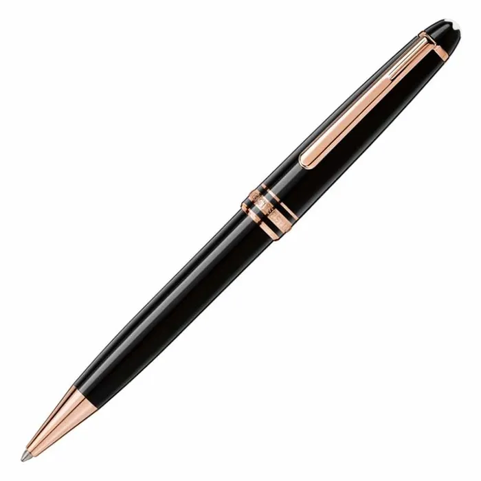 Bút Bi Montblanc Meisterstuck Rose Gold Classique MB112679 Màu Đen