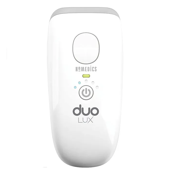 Máy Triệt Lông Cá Nhân Công Nghệ Kép IPL&AFT, Cảm Biến Màu Da Homedics DUO LUX IPL-HH390 (300,000 Flashes)