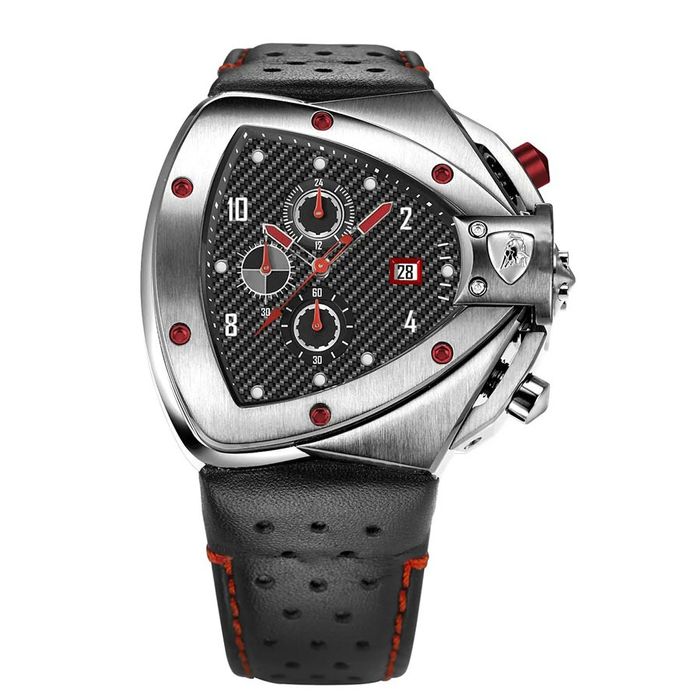 Đồng Hồ Nam Tonino Lamborghini Spyder Horizontal Steel T20SH-A Màu Đen