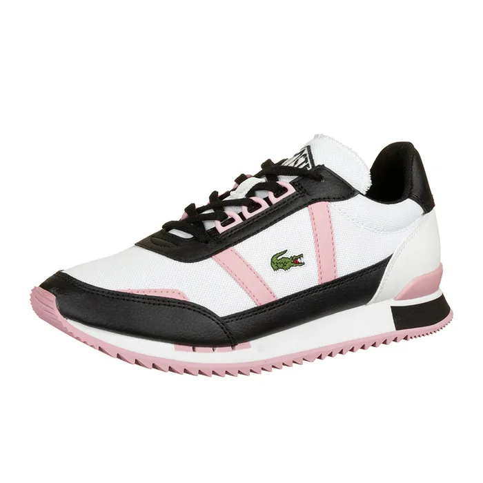 Giày Thể Thao Lacoste Women's Partner Retro Màu Trắng Đen Size 36