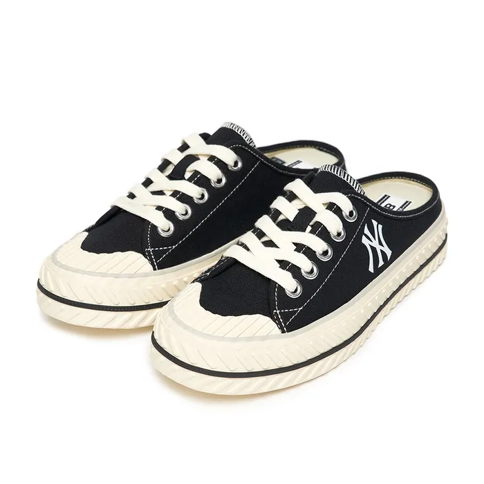 Giày Hở Gót MLB Playball Origin Mule New York Yankees 3AMUUA11N-50BKS Màu Đen SS2022 Size 230
