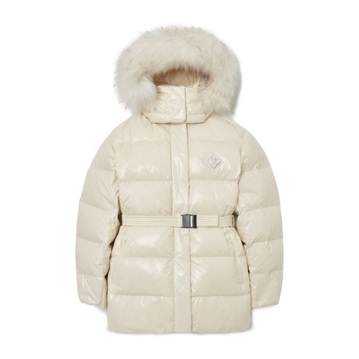 Áo Khoác Phao MLB New York Yankees 3FDJB0326-50CRS Màu Trắng