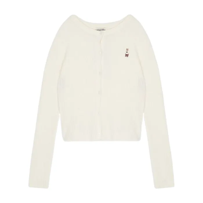 Áo Len WHOAU Steve Cashmere WHCKC3711F Màu Trắng Kem