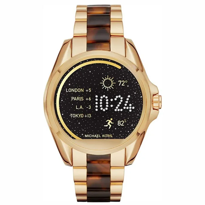 Đồng Hồ Nữ Michael Kors MK Bradshaw Smartwatch MKT5003 Thông Minh Màu Vàng Đen