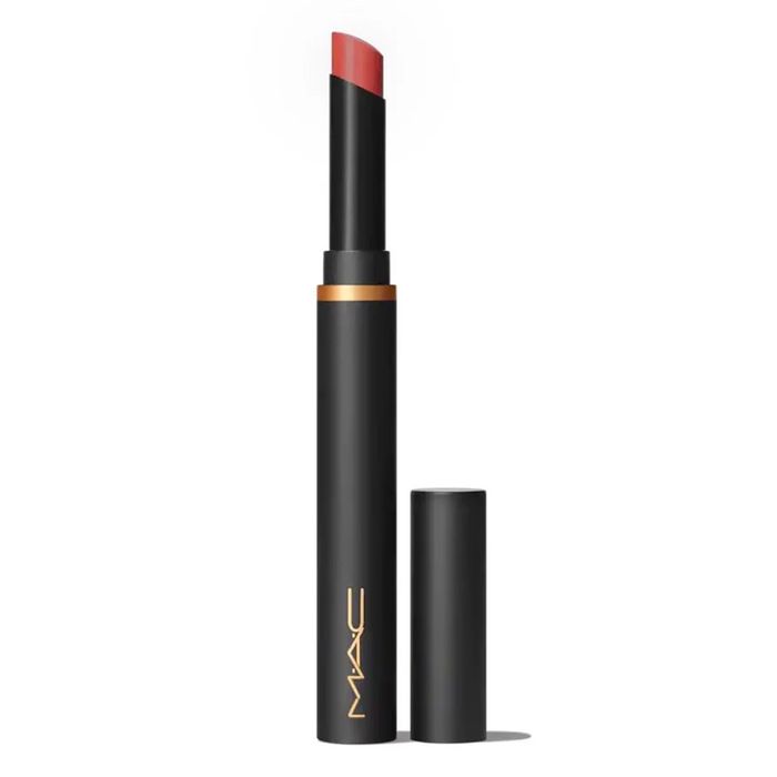 Son MAC Powder Kiss Velvet Blur Slim 876 Nice Spice Màu Đỏ Nâu