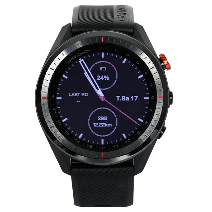 Đồng Hồ Thông Minh Garmin Approach S62 Dây Silicone Màu Đen