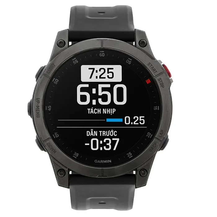 Đồng Hồ Thông Minh Garmin Epix Gen 2 Titanium Màu Đen