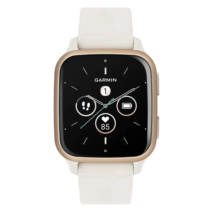 Đồng Hồ Thông Minh Garmin Venu SQ 2 Music 40mm Màu Kem