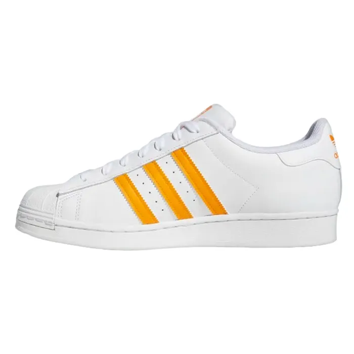 Giày Thể Thao Adidas Men’s Superstar Shoes Màu Trắng Cam Size 42