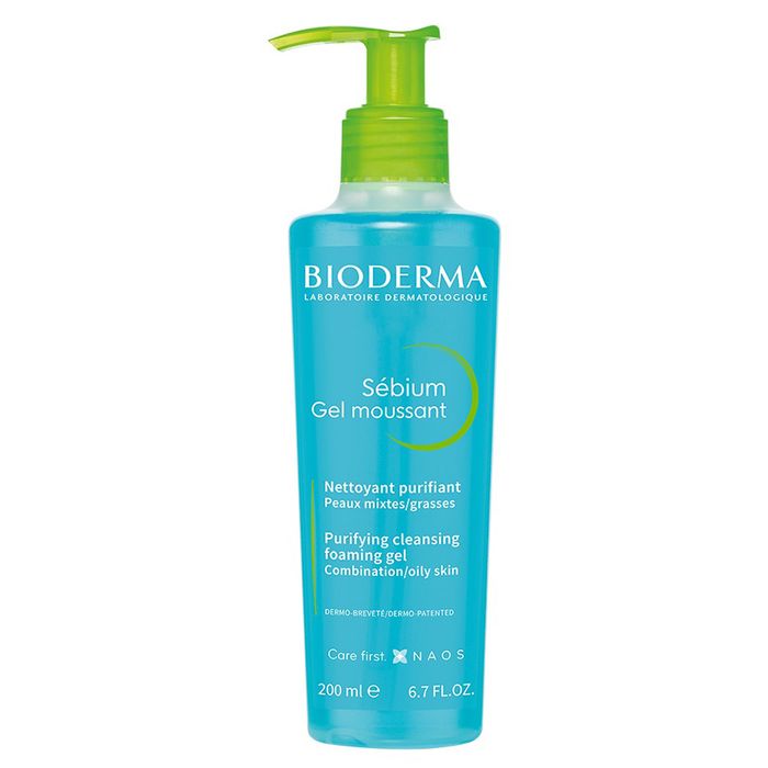 Sữa Rửa Mặt Dạng Gel Bioderma Sébium Gel Moussant 200ml
