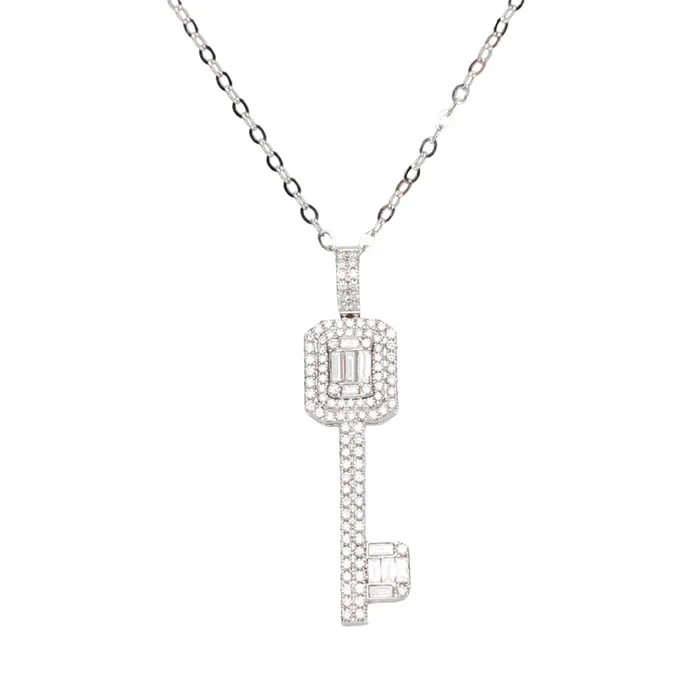 Dây Chuyền Sherlyn Diamond TM100 Đính Kim Cương Màu Trắng