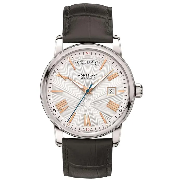 Đồng Hồ Nam Montblanc 114853 Màu Đen Bạc