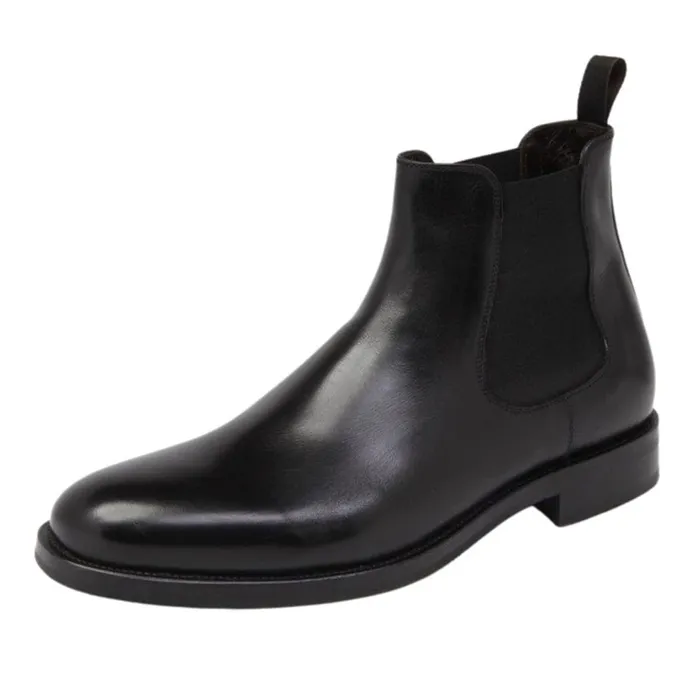 Giày Boot Nam Germano Bellesi 796 Màu Đen Size 38