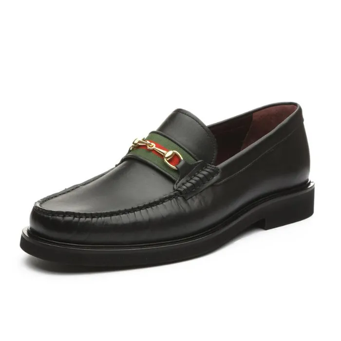 Giày Lười Nam Germano Bellesi 315 Màu Đen Size 40