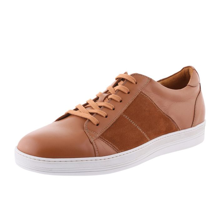 Giày Thể Thao Germano Bellesi 1261 - 01 Màu Nâu Cam Size 45.5