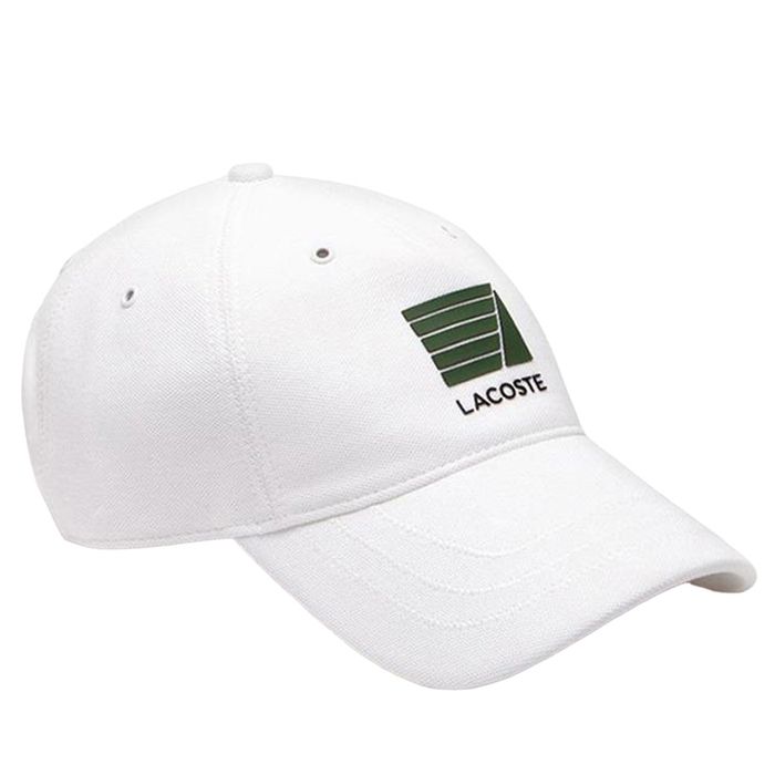 Mũ Lacoste Graphic Pique Màu Trắng