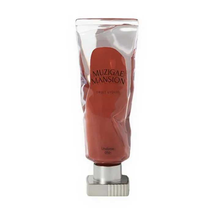 Son Kem Muzigae Mansion Object Liquid 010 Undone Màu Đỏ Nâu