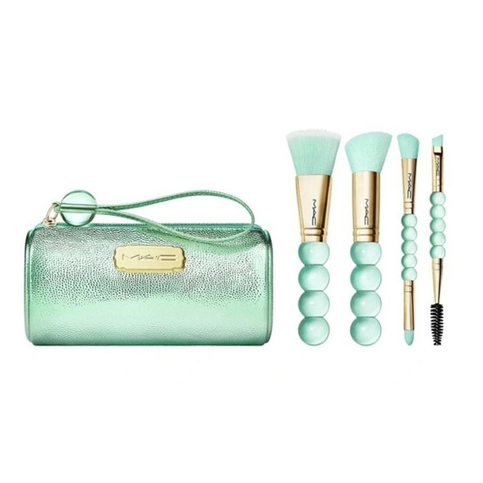 Bộ Cọ Trang Điểm Kèm Túi Mac Brush With Fate Brush Essentials Kit