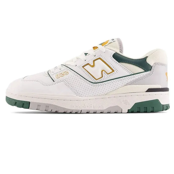 Giày Thể Thao New Balance 550 White Nightwatch Green BB550PWC Màu Trắng Xanh Size 41.5