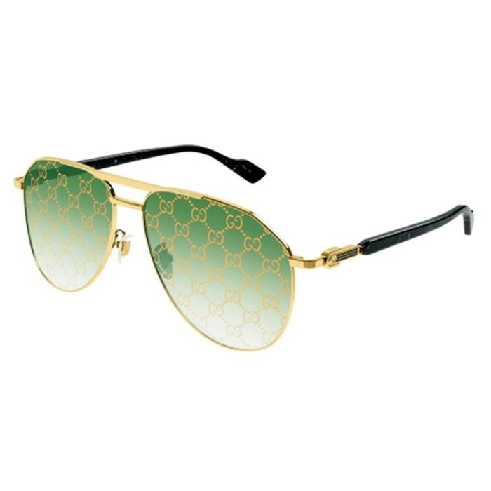Kính Mát Nam Gucci GG1220S 004 Sunglasses Màu Xanh Lá