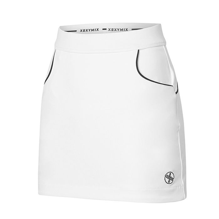 Chân Váy Xexymix H-Line Piping Culottes Skirt Ivory GP3008G Màu Trắng Size S