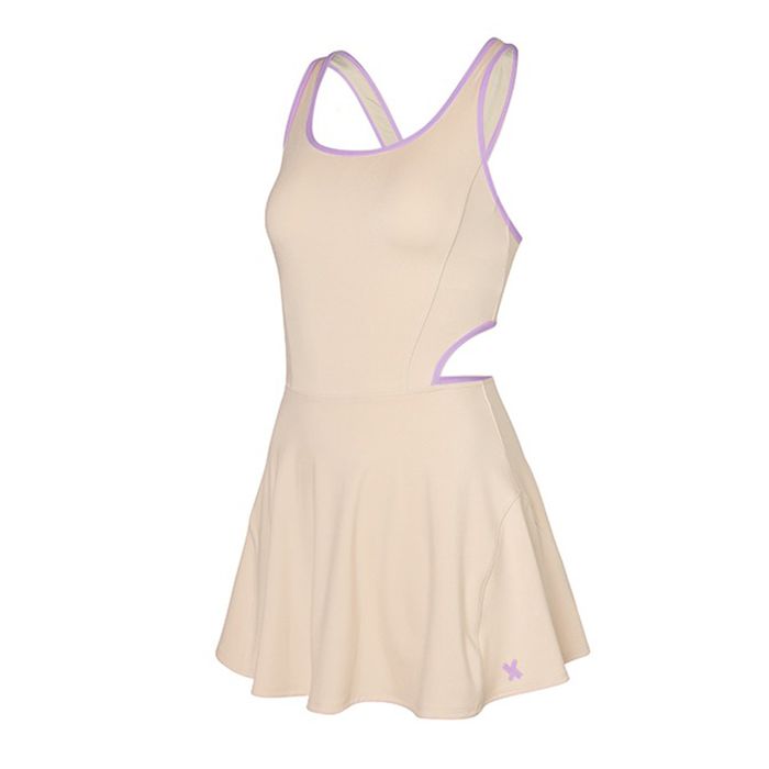 Váy Bơi Xexymix 2 In 1 Label Signature Life One Cashew Nut Beige WO8001G Màu Be Size S