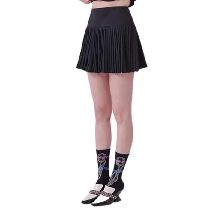 Chân Váy The Centaur Four Beauty Pleats Mini Skirt Màu Đen