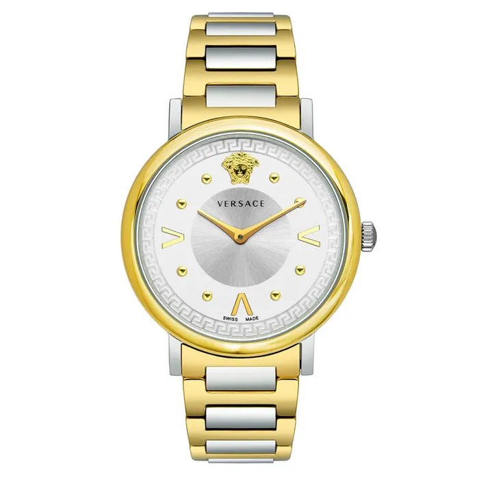 Đồng Hồ Nữ Versace Pop Chic Lady Two Tone Ladies Watch VEVD00519 36mm Màu Vàng 