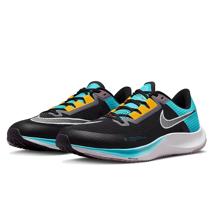 Giày Thể Thao Nike  Air Zoom Rival Fly 3 DV1032-010 Màu Đen Xanh Size 36.5