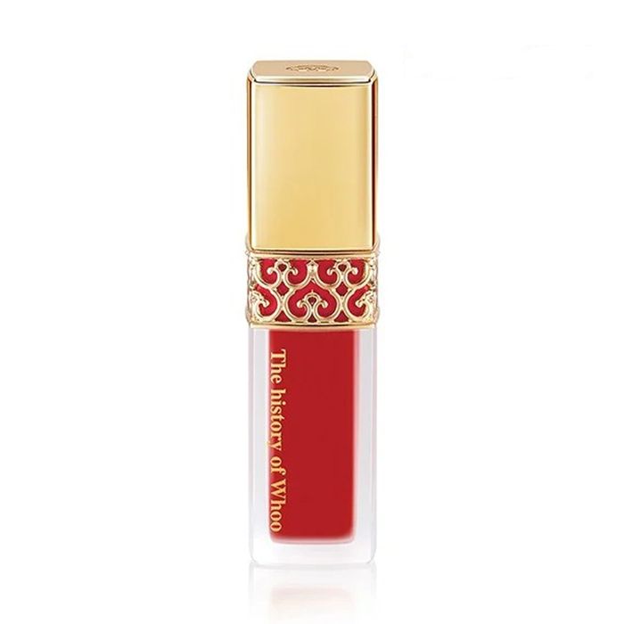 Son Kem Lì Whoo Velvet Liquid Lip Rouge 45 Royal Red Màu Đỏ Thuần