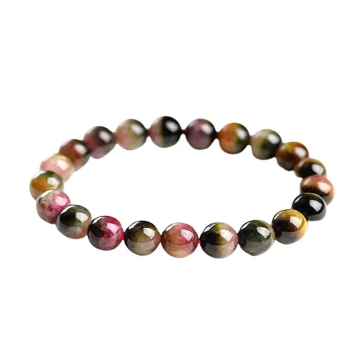 Vòng Đeo Tay LiLi Jewelry Đá Tourmaline 7A LILI_635375 Phối Màu Kích Thước Đá 7mm