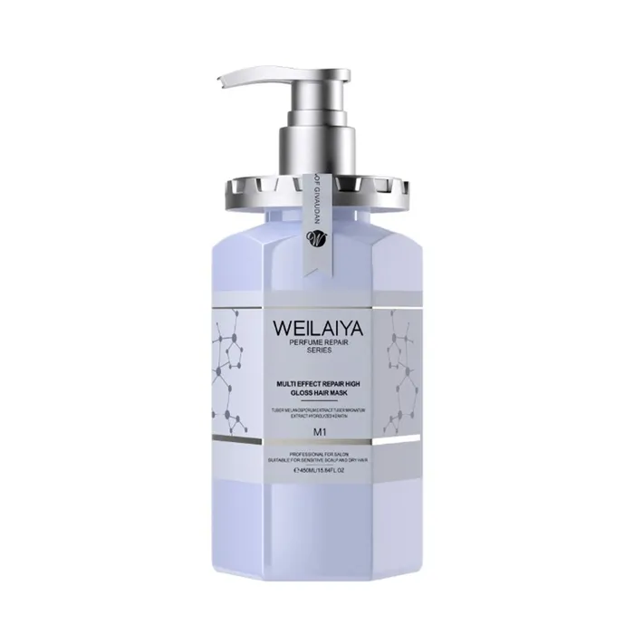 Dầu Hấp Ủ Tóc Đa Tầng Weilaiya Multi Effect Repair High Gloss Hair Mask Hàn Gắn Liên Kết Tóc 450ml
