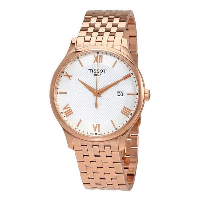 Đồng Hồ Nam Tissot Tradition Full RoseGold - T063.610.33.038.00 Màu Vàng Hồng