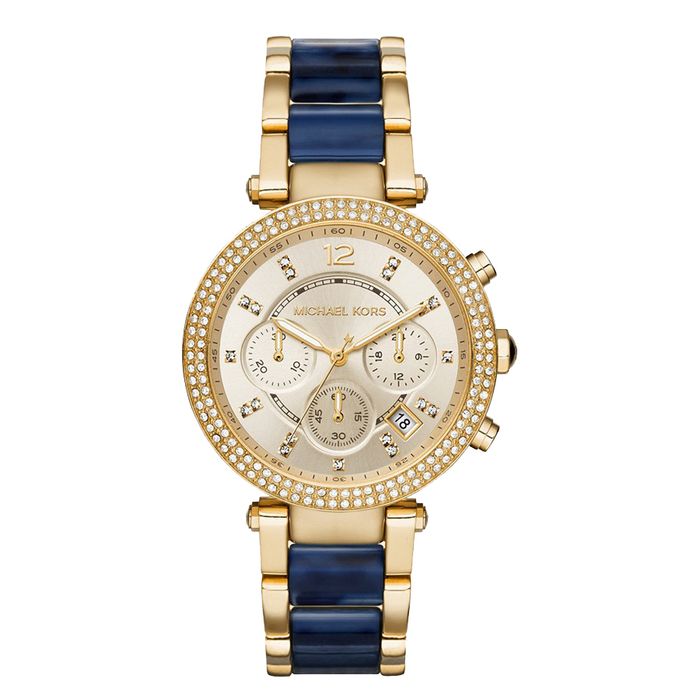 Đồng Hồ Nữ Michael Kors MK6238 Màu Xanh Vàng