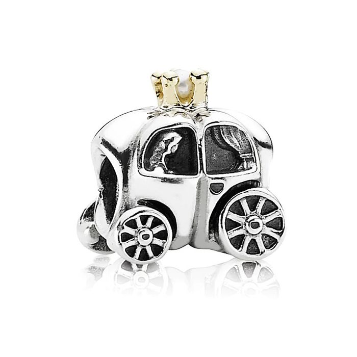 Hạt Vòng Charm Pandora Royal Carriage Charm 790598P Màu Bạc