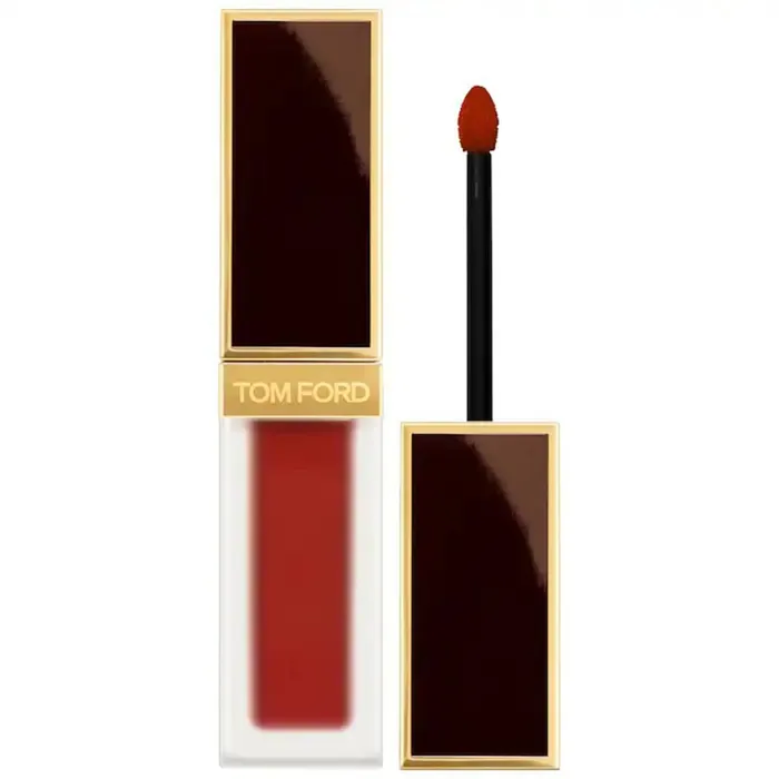 Son Tom Ford TF Liquid Lip Luxe Matte 123 Doveted Màu Đỏ Đất, 6ml